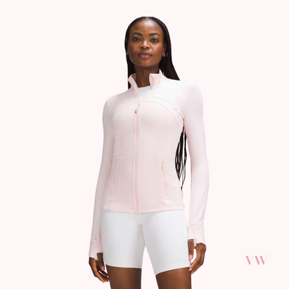 lululemon define jacket nulu strawberry milkshake