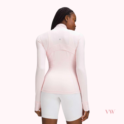 lululemon define jacket nulu strawberry milkshake