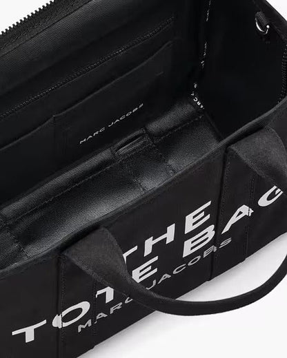 Marc Jacobs canvas tote bag black
