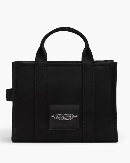 Marc Jacobs canvas tote bag black