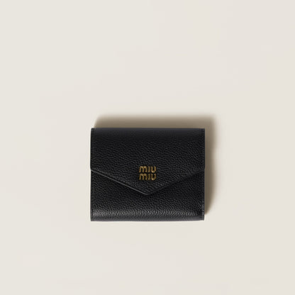 miu miu leather wallet