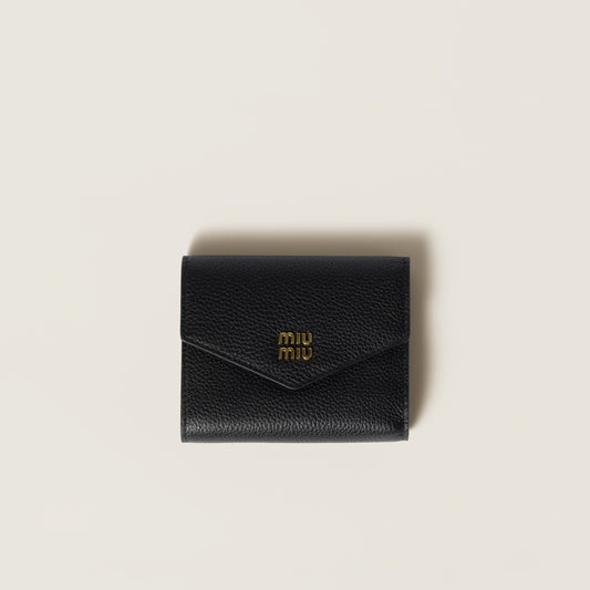 miu miu leather wallet