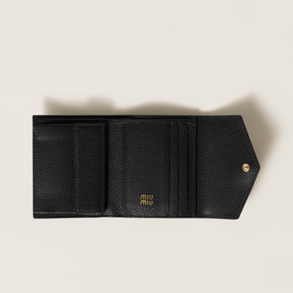 miu miu leather wallet