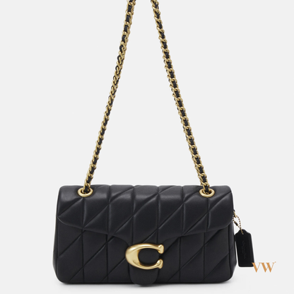Coach quilted tabby