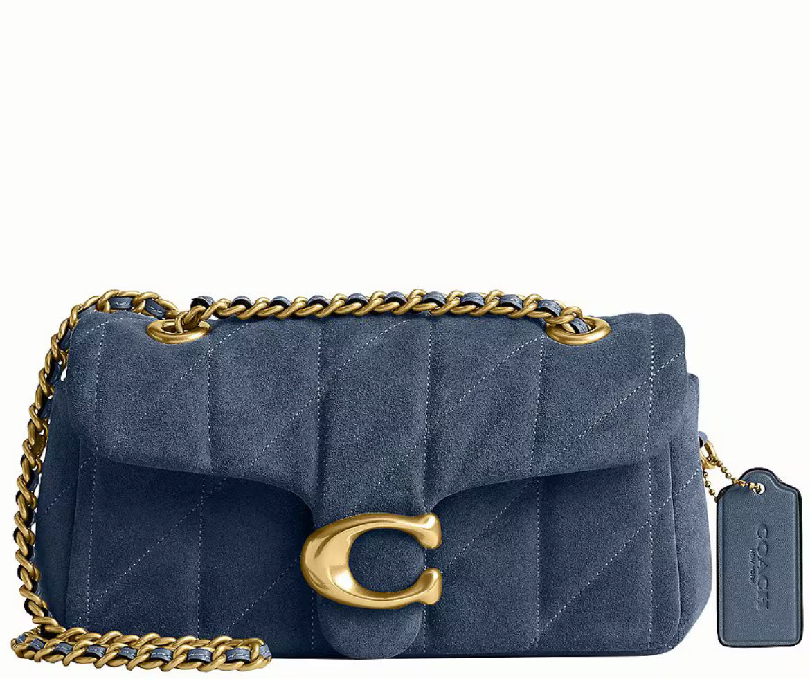 Coach quilted tabby