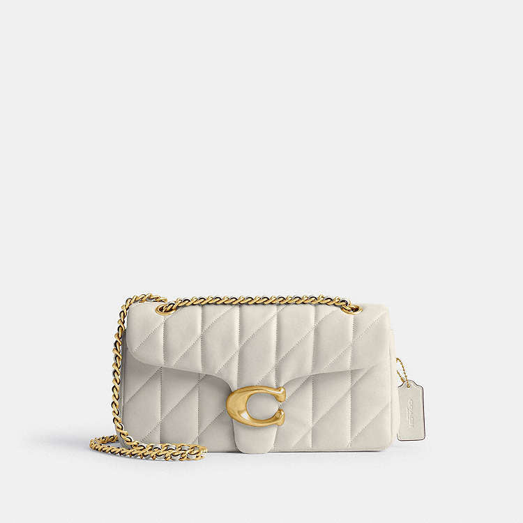 Coach quilted tabby